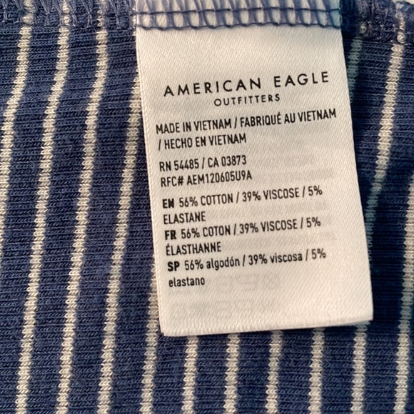 American Eagle Henley Crop Tank Top - Picture 5 of 5